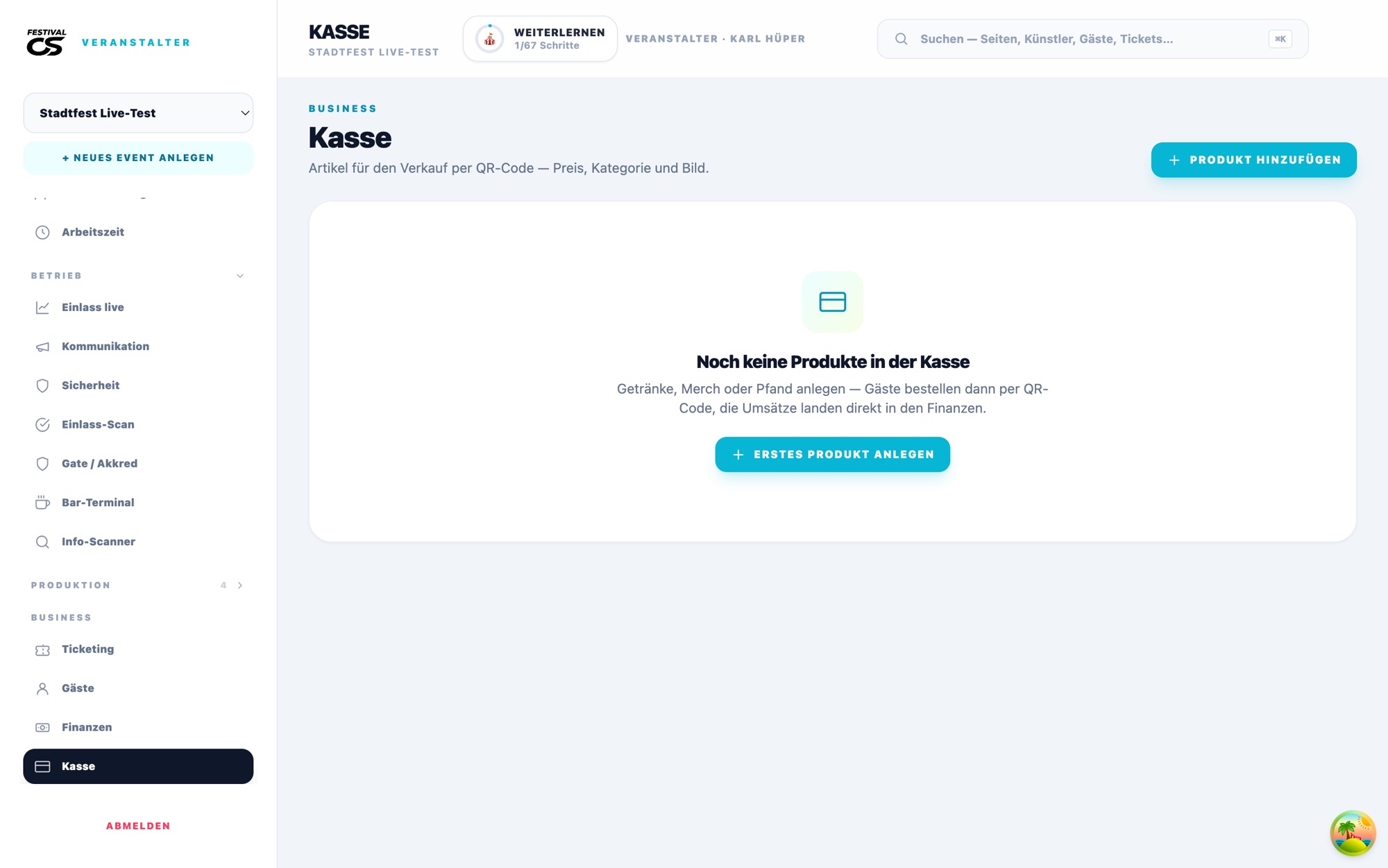 Kasse und Bar, die mitdenken.